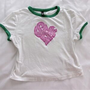 Short Printed Top Divided 100% cotton